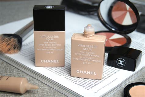 chanel ultra light foundation|Chanel vitalumière aqua foundation.